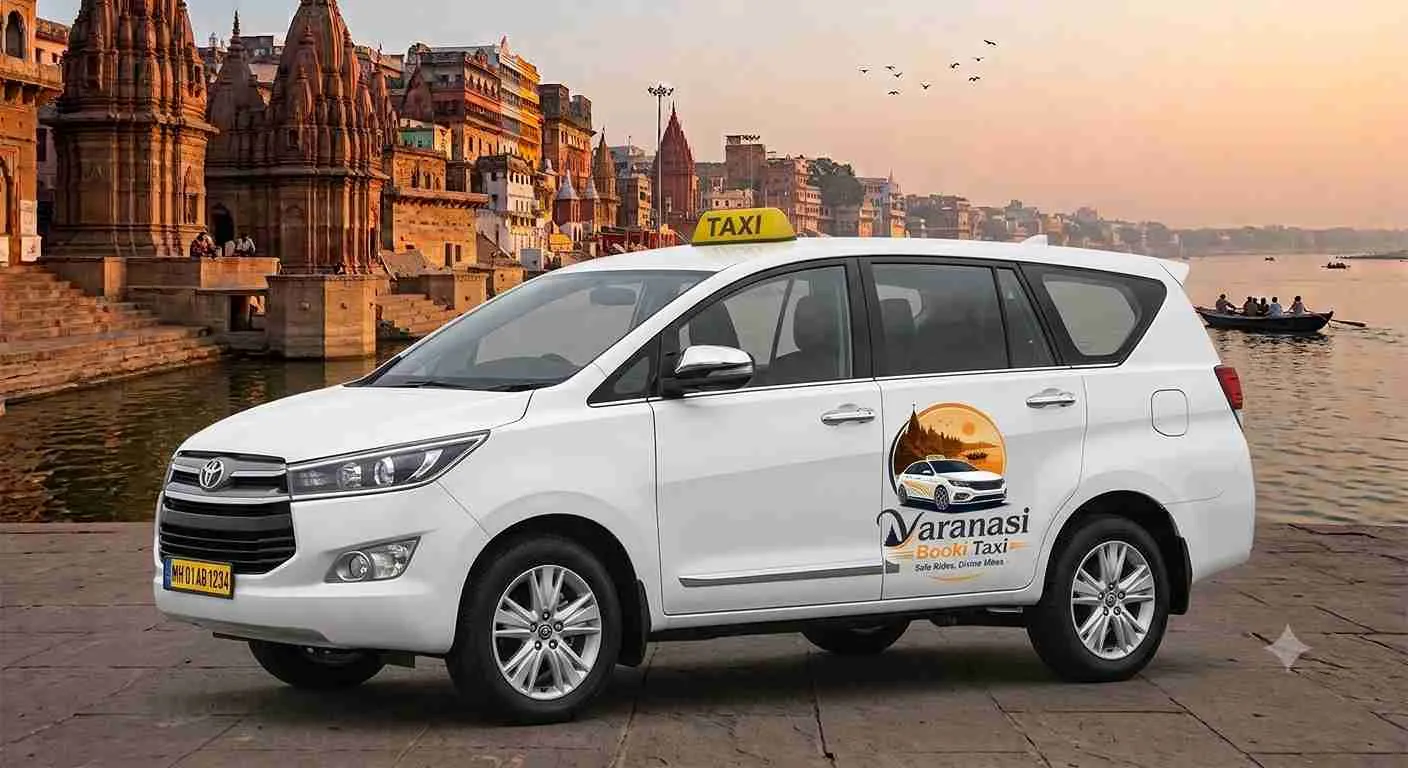 Toyota Innova Crysta taxi in Varanasi